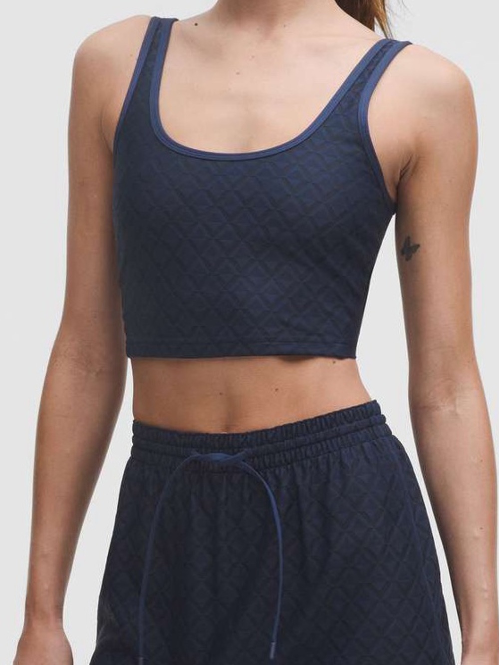 Lululemon Textured Mesh Tennis Tank Top
Club Blue